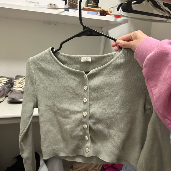 Brandy Melville Cropped Cardigan - Picture 1 of 5